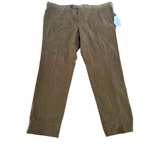 Rota mens trousers chocolate brown Rotasport Made in Italy Cotton 48 x 30 NWT